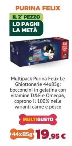 Joe Zampetti Purina Felix Le Ghiottonerie offerta