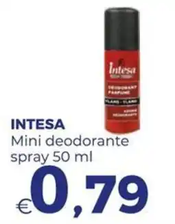 Pilato Intesa Mini deodorante spray offerta
