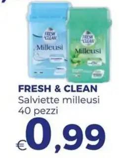 Pilato Fresh & Clean Salviette milleusi offerta