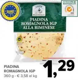 Todis L'ARTE DELLE SPECIALITÀ PIADINA ROMAGNOLA IGP ALLA RIMINESE offerta