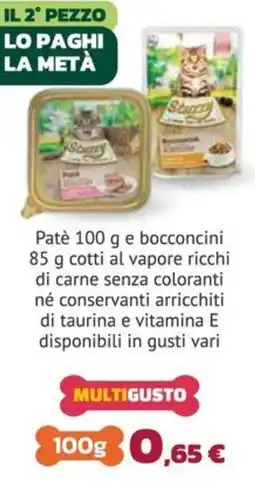 Joe Zampetti Paté e bocconcini Stuzzy offerta