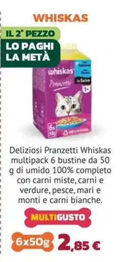 Joe Zampetti Pranzetti Whiskas offerta