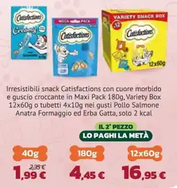 Joe Zampetti Catisfactions offerta