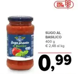 Todis Sugo pronto al Basilico offerta