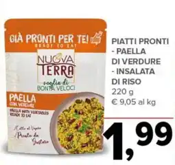 Todis NUOVA TERRA PAELLA CON VERDURE offerta