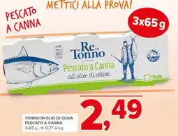 Todis Re di Tonno Pescato a Canna all'olio di oliva offerta