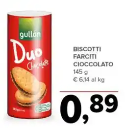 Todis gullón Duo Chocolate offerta