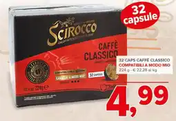 Todis Scirocco Caffè Classico offerta