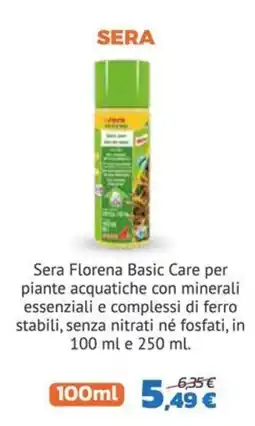 Joe Zampetti Sera Florena Basic Care offerta