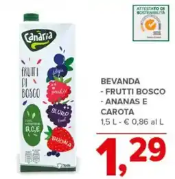 Todis Canaria Frutti di Bosco offerta