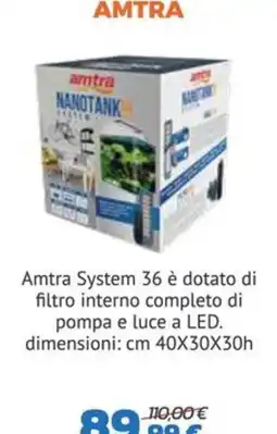 Joe Zampetti Amtra System 36 offerta