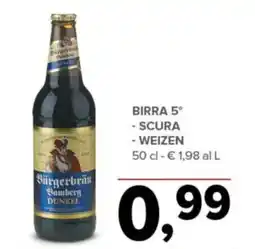 Todis Bürgerbräu Bamberg Dunkel offerta