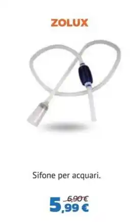 Joe Zampetti ZOLUX Sifone per acquari offerta
