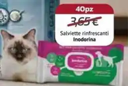 Joe Zampetti GATTIERA Salviette rinfrescanti Inodorina offerta
