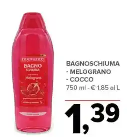 Todis nouvance BAGNO SCHIUMA offerta