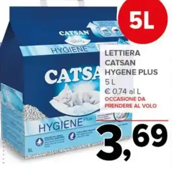 Lettiera Catsan Hygiene Plus