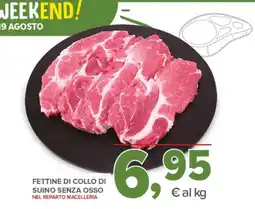 Todis Fettine di collo di suino senza osso offerta