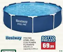 Happy Casa Bestway PISCINA STEEL PRO offerta