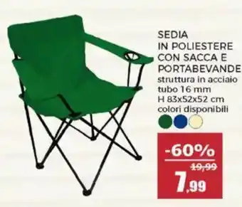 Sedia in poliestere