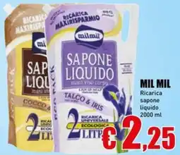 Casalandia Sapone liquido milmil offerta