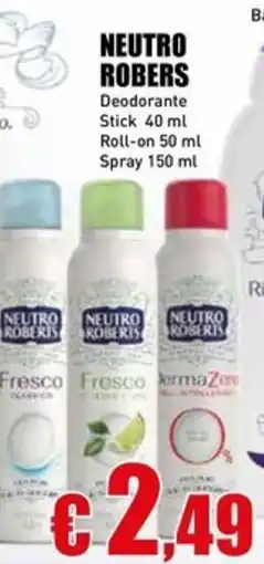 Casalandia NEUTRO ROBERS Deodorante offerta
