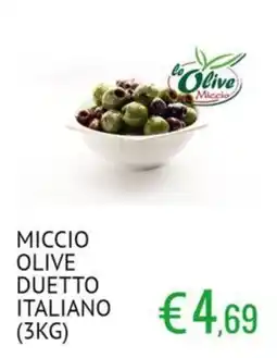 Sugros MICCIO OLIVE DUETTO ITALIANO offerta