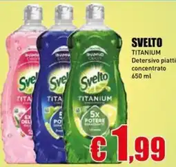 Casalandia Svelto Titanium Detersivo piatti offerta