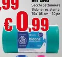 Casalandia Sacchi pattumiera bidone offerta