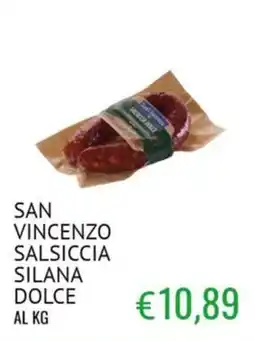 Sugros SAN VINCENZO SALSICCIA SILANA DOLCE offerta