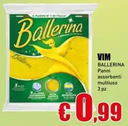 Casalandia Ballerina Panni assorbenti multiuso offerta
