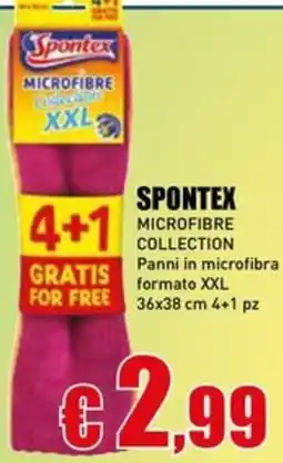 Casalandia SPONTEX MICROFIBRE COLLECTION offerta