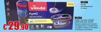 Casalandia Vileda H2pro spin mop system offerta