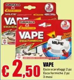 Casalandia VAPE Esca scarafaggi offerta