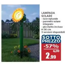 Happy Casa LAMPADA SOLARE offerta