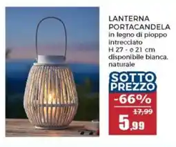Happy Casa Lanterna portacandela offerta