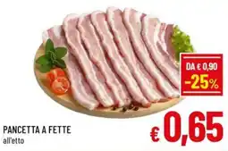 Famila Market PANCETTA A FETTE offerta