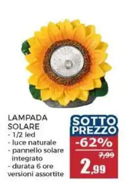 Happy Casa Lampada solare offerta
