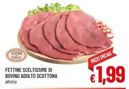 Famila Market Fettine sceltissime di bovino adulto scottona offerta