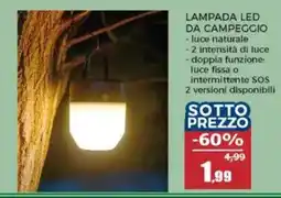 Happy Casa LAMPADA LED DA CAMPEGGIO offerta