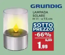 Happy Casa Grundig lampada solare offerta
