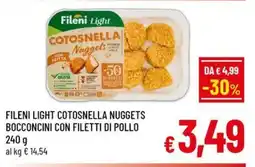 Famila Market Fileni Light Cotosnella Nuggets offerta