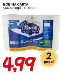 Hardis Bobina carta Bravo offerta