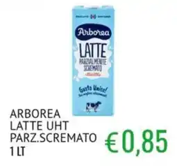Sugros Arborea Latte UHT Parz.Scremato offerta