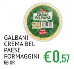 Sugros GALBANI CREMA BEL PAESE FORMAGGINI offerta