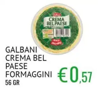 Sugros GALBANI CREMA BEL PAESE FORMAGGINI offerta