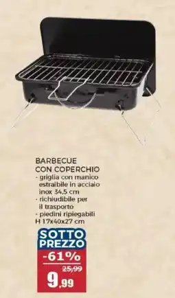 Happy Casa Barbecue con coperchio offerta