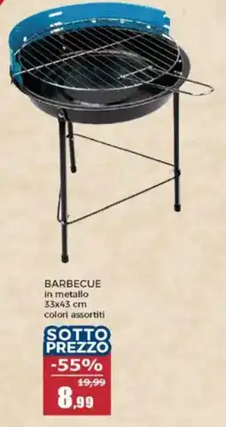 Happy Casa BARBECUE in metallo offerta