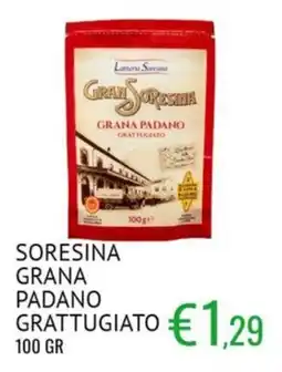 Sugros SORESINA GRANA PADANO GRATTUGIATO offerta