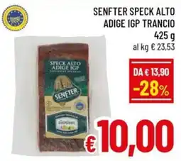 Famila Market SENFTER SPECK ALTO ADIGE IGP offerta