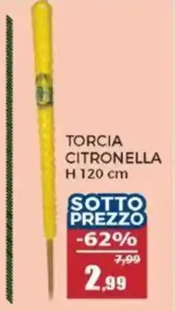 Happy Casa Torcia citronella offerta